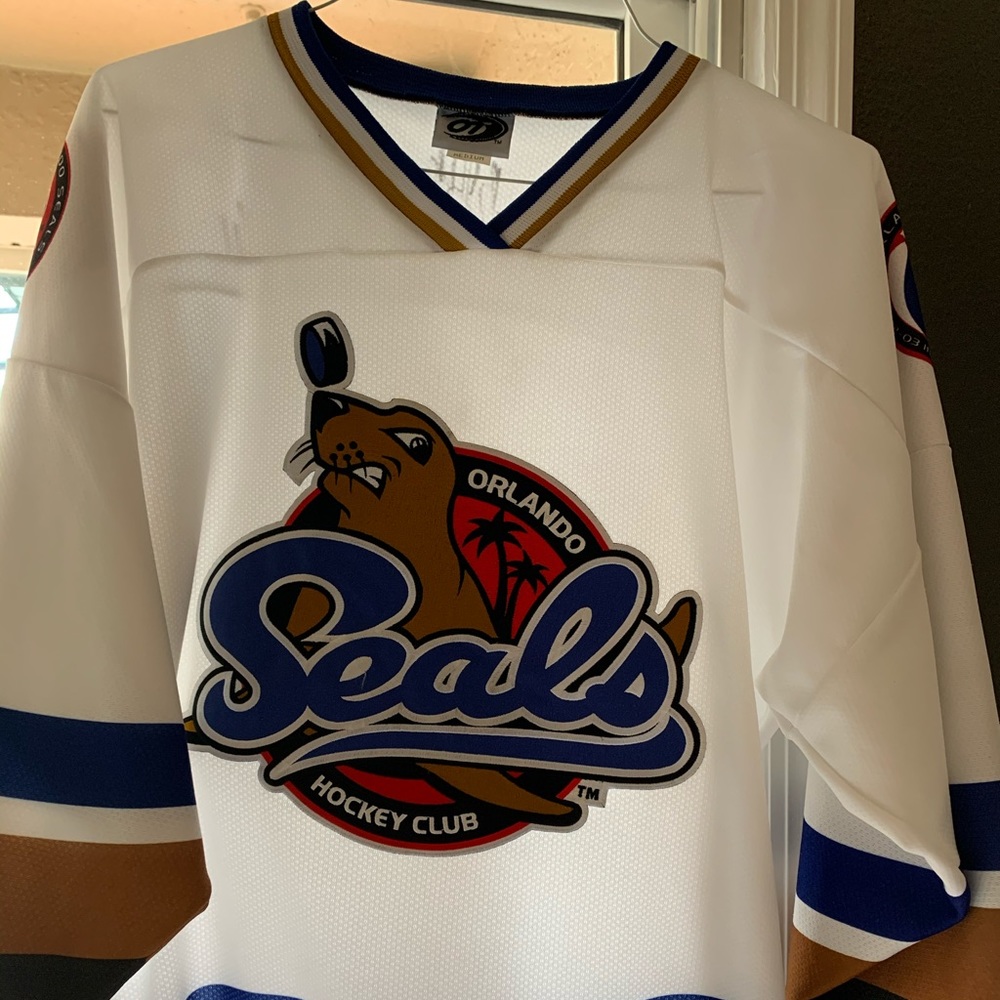 Orlando Seals Hockey Jersey Adult Medium